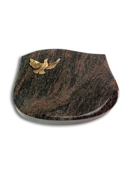 Grabstein Cassiopeia/Himalaya Taube (Bronze)