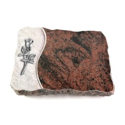 Grabplatte Aruba Wave Rose 8 (Alu)