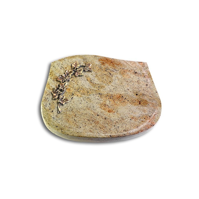 Grabstein Cassiopeia/Kashmir Efeu (Bronze)