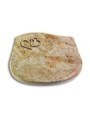 Grabstein Cassiopeia/Kashmir Herzen (Bronze)