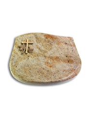 Grabstein Cassiopeia/Kashmir Kreuz 1 (Bronze)