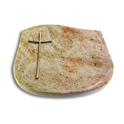 Grabstein Cassiopeia/Kashmir Kreuz 2 (Bronze)