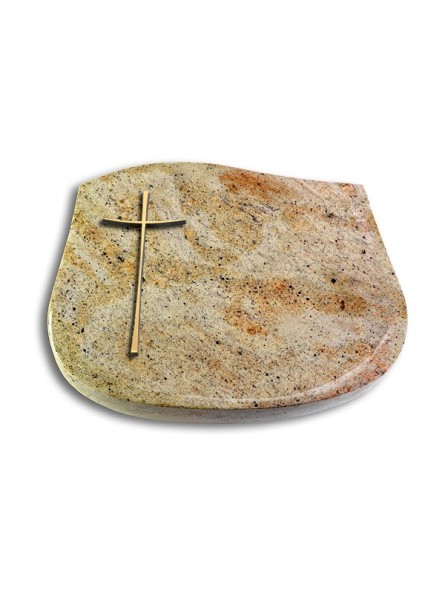 Grabstein Cassiopeia/Kashmir Kreuz 2 (Bronze)