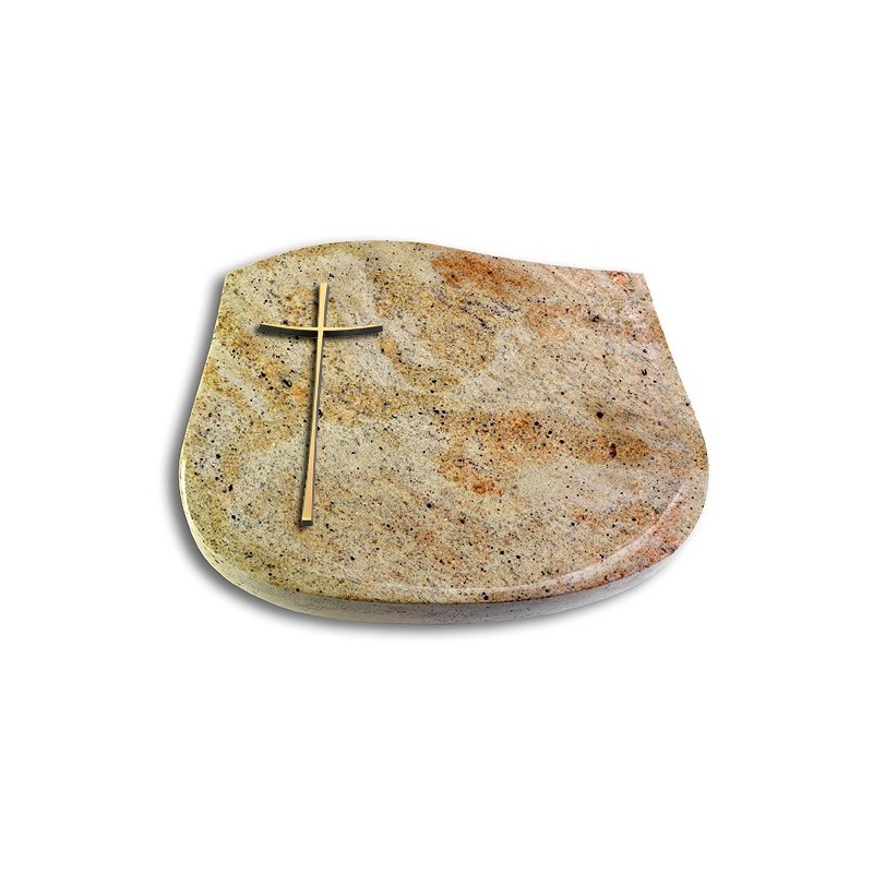 Grabstein Cassiopeia/Kashmir Kreuz 2 (Bronze)