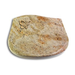 Grabstein Cassiopeia/Kashmir Papillon (Bronze)