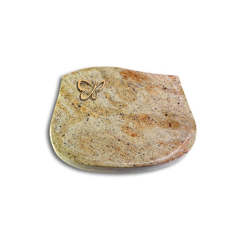 Grabstein Cassiopeia/Kashmir Papillon (Bronze)