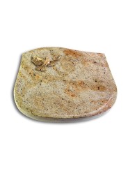 Grabstein Cassiopeia/Kashmir Taube (Bronze)