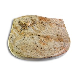 Grabstein Cassiopeia/Kashmir Taube (Bronze)