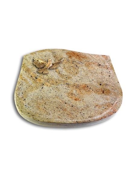 Grabstein Cassiopeia/Kashmir Taube (Bronze)