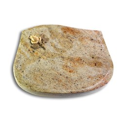 Grabstein Cassiopeia/Kashmir Rose 3 (Bronze)