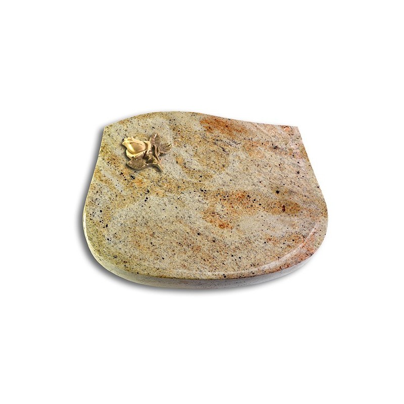 Grabstein Cassiopeia/Kashmir Rose 3 (Bronze)