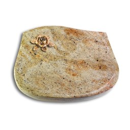 Grabstein Cassiopeia/Kashmir Rose 4 (Bronze)