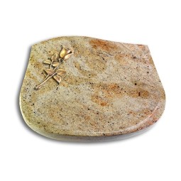 Grabstein Cassiopeia/Kashmir Rose 8 (Bronze)