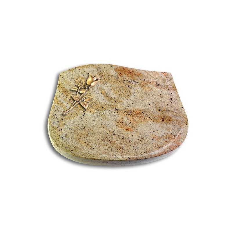 Grabstein Cassiopeia/Kashmir Rose 8 (Bronze)