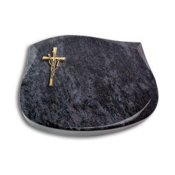 Grabstein Cassiopeia/Orion Kreuz/Ähren (Bronze)