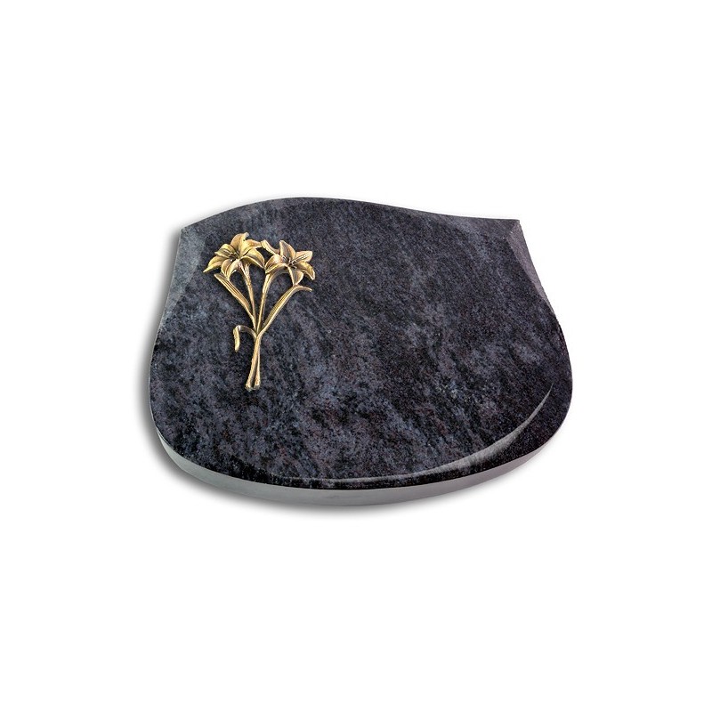Grabstein Cassiopeia/Orion Lilie (Bronze)