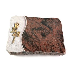 Grabplatte Aruba Wave Rose 8 (Bronze)