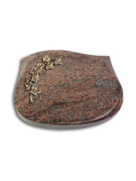 Grabstein Cassiopeia/Paradiso Efeu (Bronze)