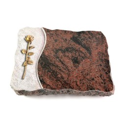 Grabplatte Aruba Wave Rose 12 (Bronze)