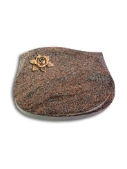 Grabstein Cassiopeia/Paradiso Rose 4 (Bronze)