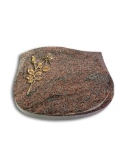 Grabstein Cassiopeia/Paradiso Rose 13 (Bronze)