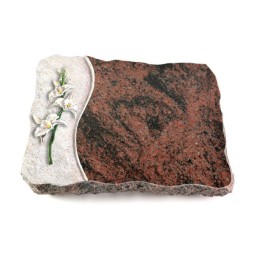 Grabplatte Aruba Wave Orchidee (Color)