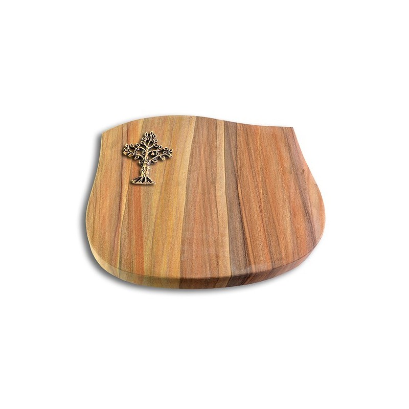 Grabstein Cassiopeia/Rainbow Baum 2 (Bronze)