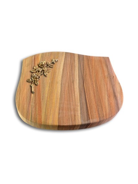 Grabstein Cassiopeia/Rainbow Rose 5 (Bronze)