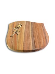 Grabstein Cassiopeia/Rainbow Rose 8 (Bronze)