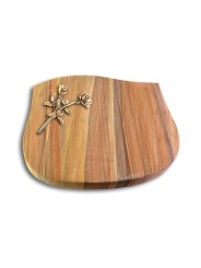 Grabstein Cassiopeia/Rainbow Rose 10 (Bronze)