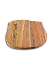 Grabstein Cassiopeia/Rainbow Rose 12 (Bronze)