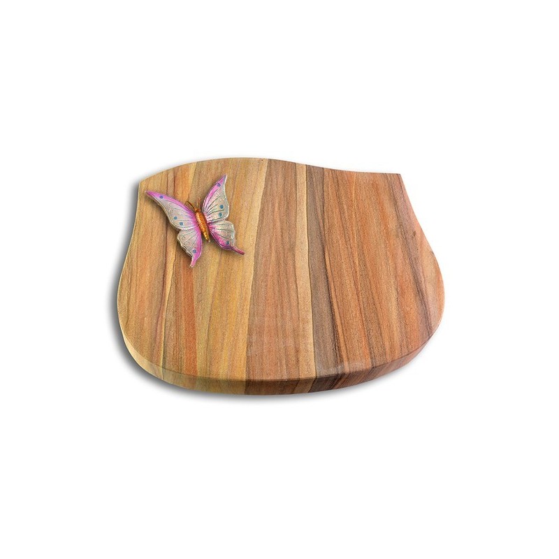 Grabstein Cassiopeia/Rainbow Papillon 1 (Color)