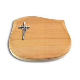 Grabstein Cassiopeia/Woodland Kreuz/Ähren (Alu)