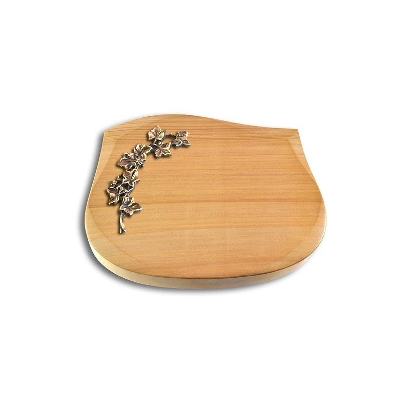 Grabstein Cassiopeia/Woodland Efeu (Bronze)