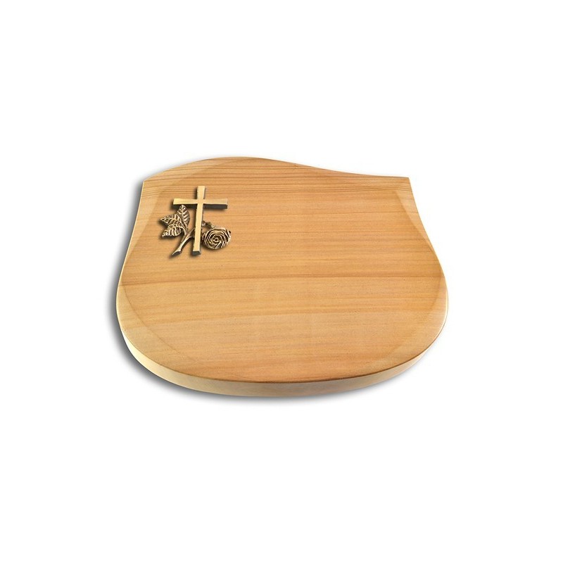 Grabstein Cassiopeia/Woodland Kreuz 1 (Bronze)