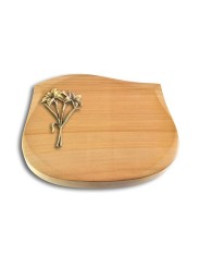 Grabstein Cassiopeia/Woodland Lilie (Bronze)