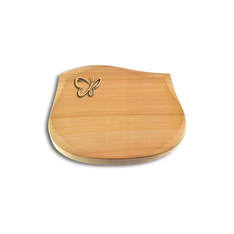 Grabstein Cassiopeia/Woodland Papillon (Bronze)