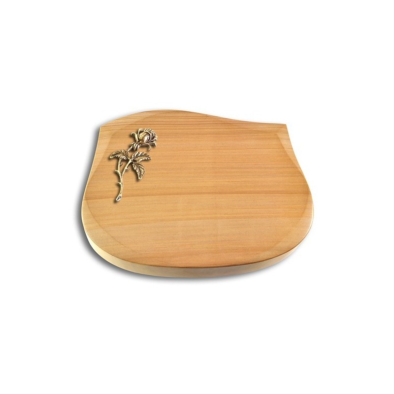 Grabstein Cassiopeia/Woodland Rose 2 (Bronze)