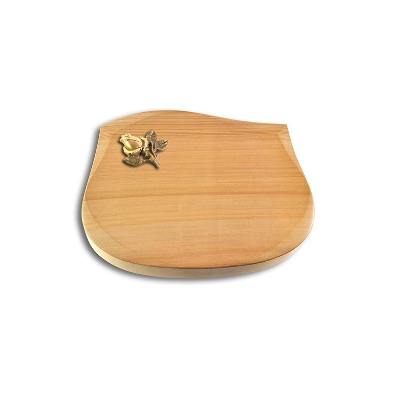 Grabstein Cassiopeia/Woodland Rose 3 (Bronze)