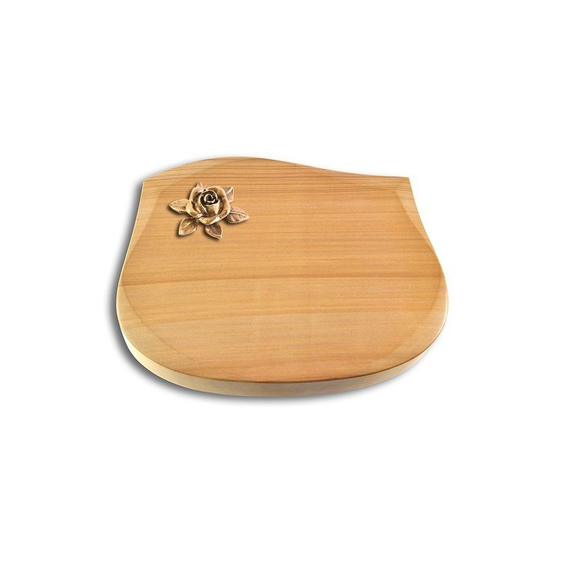 Grabstein Cassiopeia/Woodland Rose 4 (Bronze)