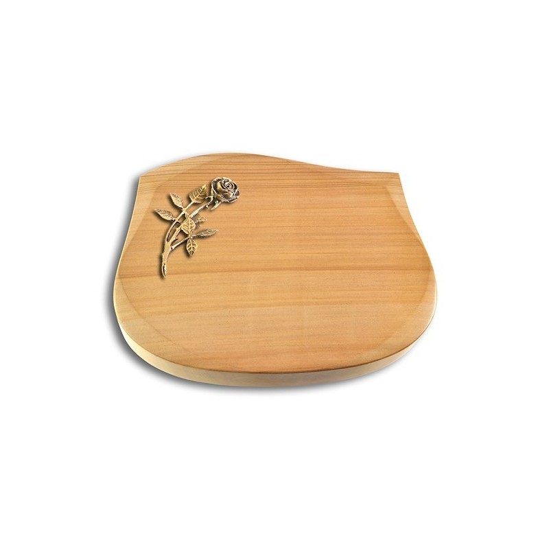 Grabstein Cassiopeia/Woodland Rose 6 (Bronze)