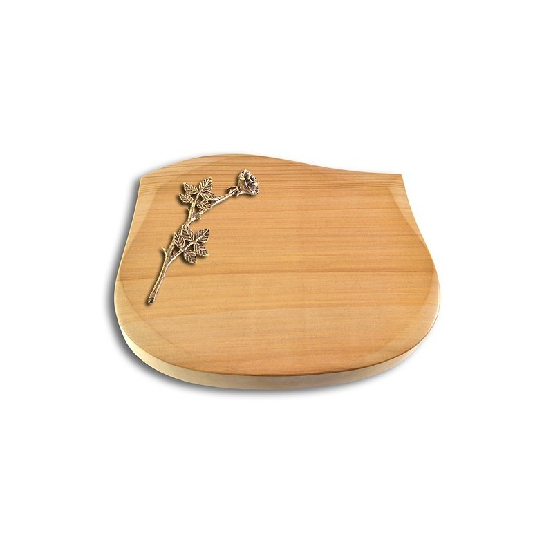 Grabstein Cassiopeia/Woodland Rose 9 (Bronze)
