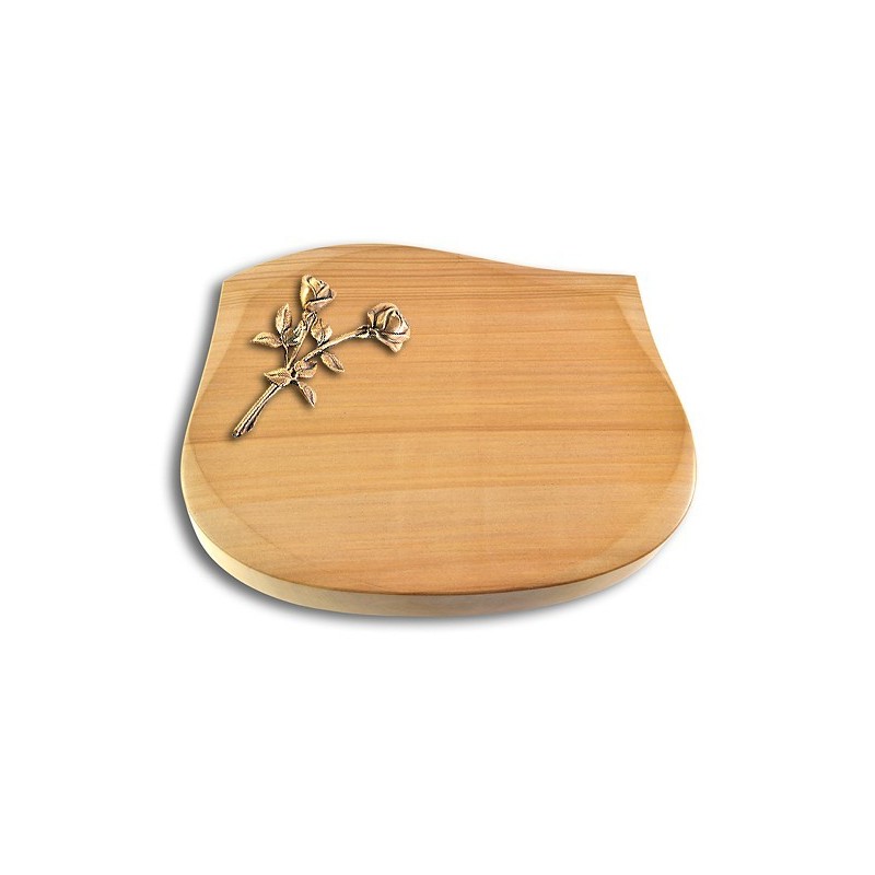 Grabstein Cassiopeia/Woodland Rose 10 (Bronze)