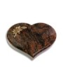 Grabstein Coeur/Aruba Rose 1 (Bronze)