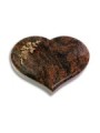 Grabstein Coeur/Aruba Rose 5 (Bronze)