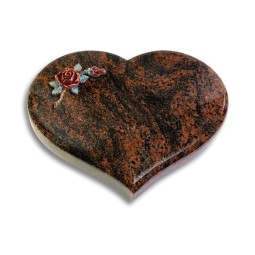 Grabstein Coeur/Aruba Rose 1 (Color)