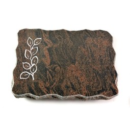 Grabplatte Barap Pure Blätter