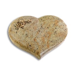 Grabstein Coeur/Kashmir Rose 1 (Bronze)