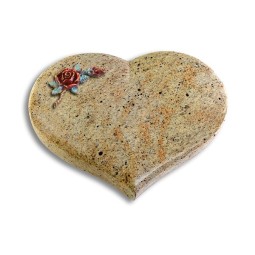 Grabstein Coeur/Kashmir Rose 1 (Color)