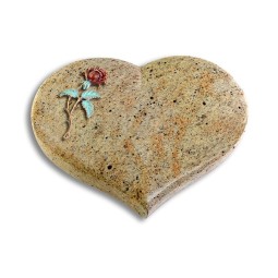 Grabstein Coeur/Kashmir Rose 2 (Color)